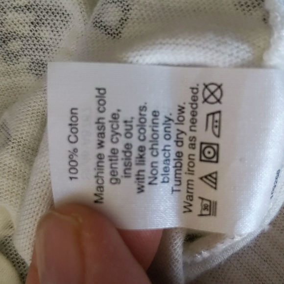 J. Crew Collector Tees Diamond SS T-shirt L Black White - Picture 4 of 13